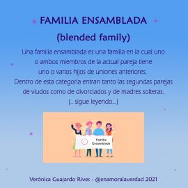 Familia ensamblada (blended family)